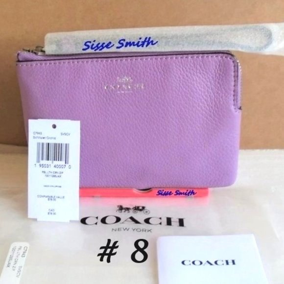 🎄Coach Wristlets Bundle of 3, U Pic - Picture 10 of 11